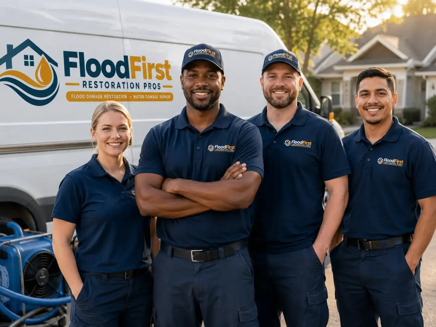 Flood Damage Restoration company in Mitchells, VA